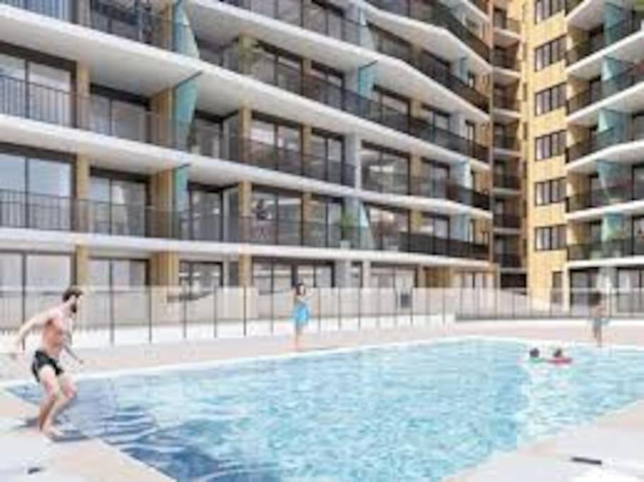 Luxueus 4p Zeezicht & Parking Apartmán